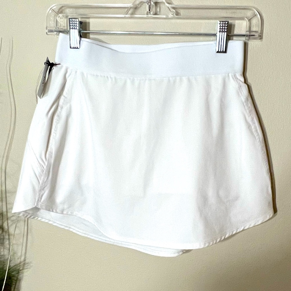 White MoveTech Rally Skirt